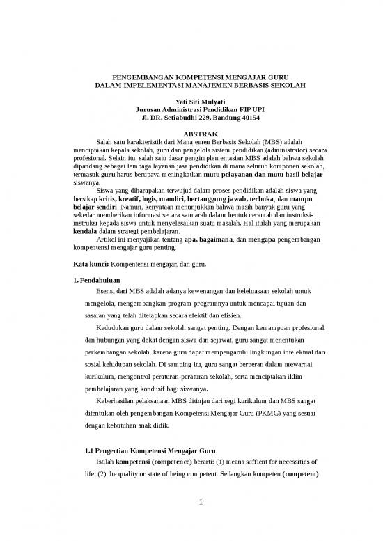 picture_Contoh Pendahuluan Artikel 7569 | Pengembangan Kompetensi Mengajar Guru Dalam Impelementasi Manajemen Berbasis Sekolah | Ilmu Kependidikan